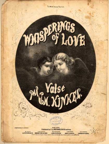 Sheet Music - Whisperings of love; Valse sentimentale