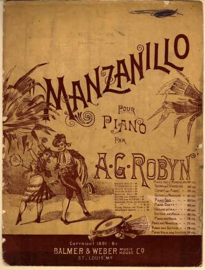 Sheet Music - Manzanillo; Danza Mexicana