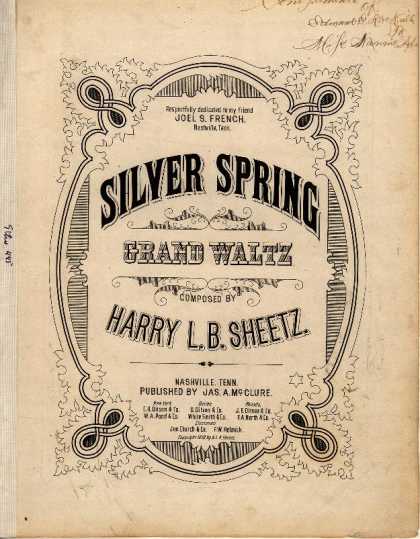 Sheet Music - Silver spring grand waltz