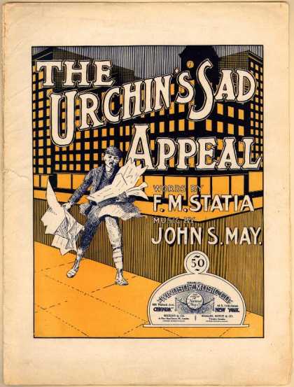 Sheet Music - The urchin's sad appeal