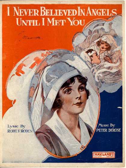 Sheet Music - I never believed in angels until I met you; Girl of the cross