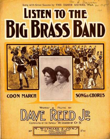 Sheet Music - Listen to the big brass band