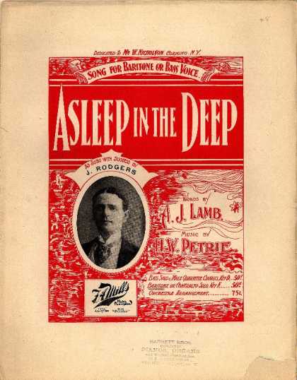 Sheet Music - Asleep in the deep