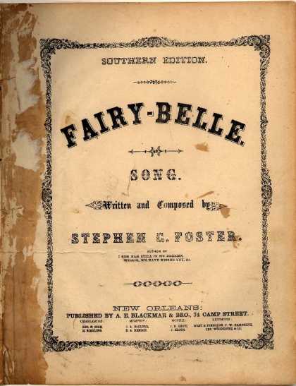 Sheet Music - Fairy-belle