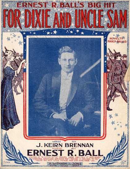 Sheet Music - For Dixie and Uncle Sam