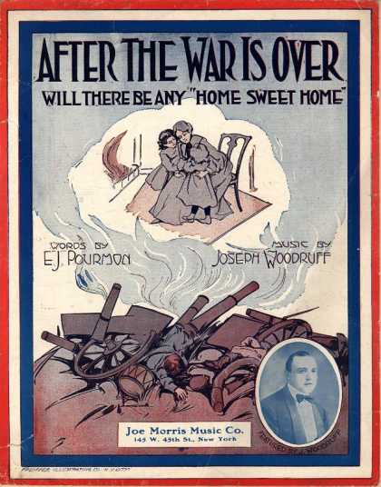 Sheet Music - After the war is over will there be any "home sweet home"