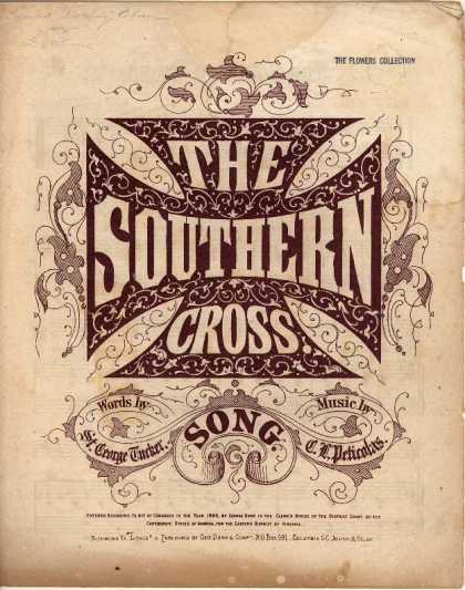Sheet Music - The Southern cross