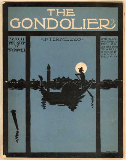 Sheet Music - The gondolier
