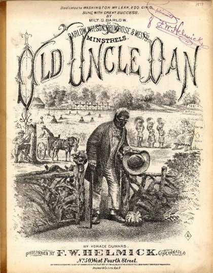 Sheet Music - Old Uncle Dan