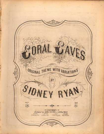Sheet Music - Coral caves