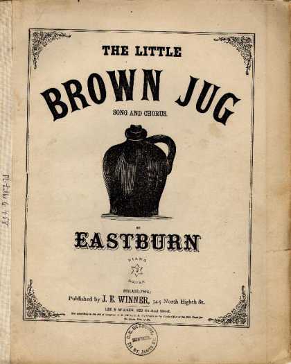 Sheet Music - The little brown jug