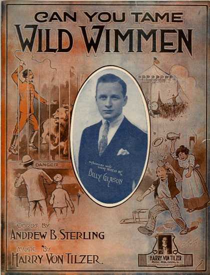 Sheet Music - Can you tame wild wimmen