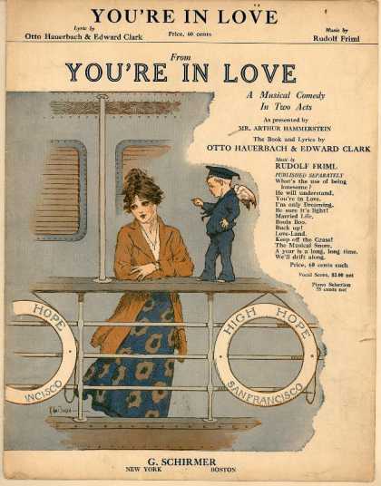 Sheet Music - You're in love