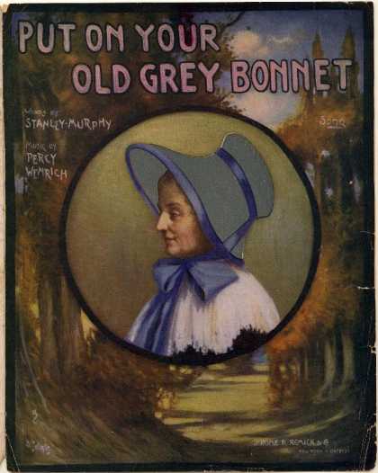 Sheet Music - Put on your old grey bonnet