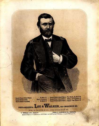 Sheet Music - General Grant's grand march
