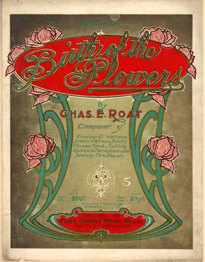 Sheet Music - Birth of the flowers