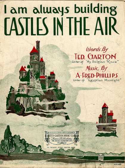 Sheet Music - I am always building castles in the air
