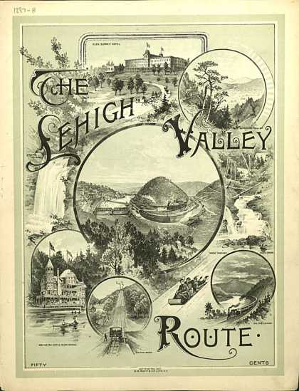 Sheet Music - The Lehigh Valley Route