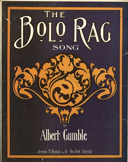 Sheet Music - The bolo rag
