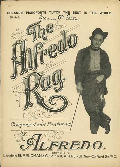 Sheet Music - The Alfredo rag