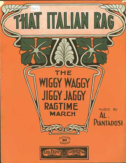 Sheet Music - That Italian rag