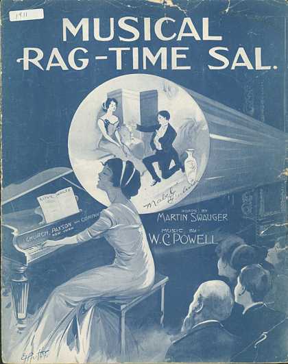 Sheet Music - Musical ragtime Sal