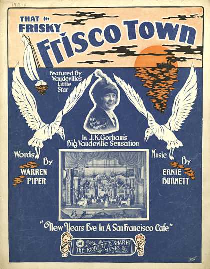 Sheet Music - That frisky Frisco town