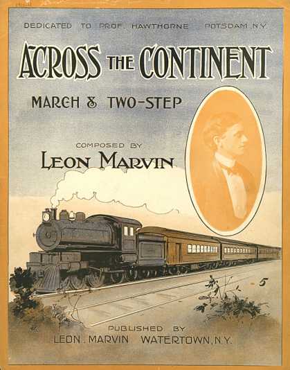 Sheet Music - Across the continent