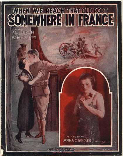 Sheet Music - When we reach that old port somewhere in France