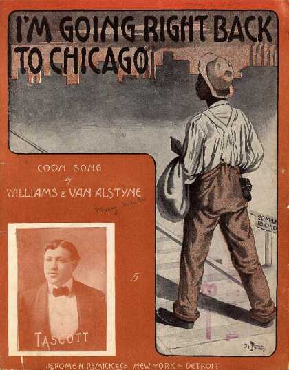 Sheet Music - I'm going right back to Chicago
