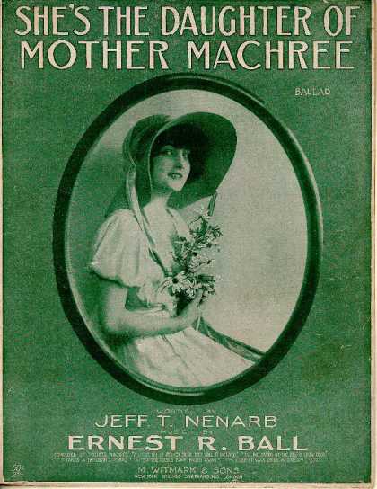 Sheet Music - She's the daughter of Mother Machree