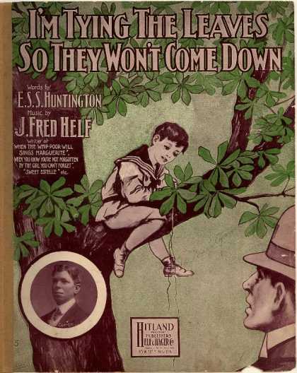 Sheet Music - I'm tying the leaves so they won't come down