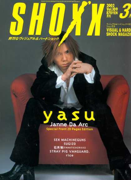 Shoxx - Yasu - Janne Da Arc