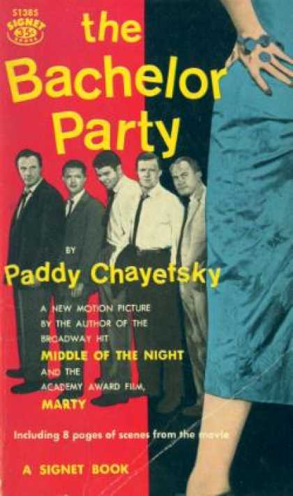Signet Books - The Bachelor Party - Paddy Chayevsky