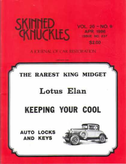 Skinned Knuckles - April 1996