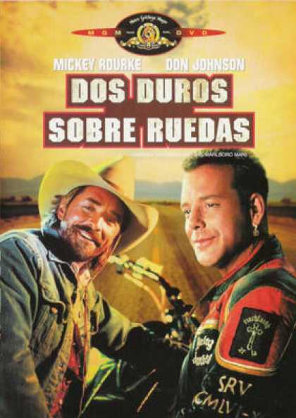Spanish DVDs - Harley Davidson And The Marlboro Man