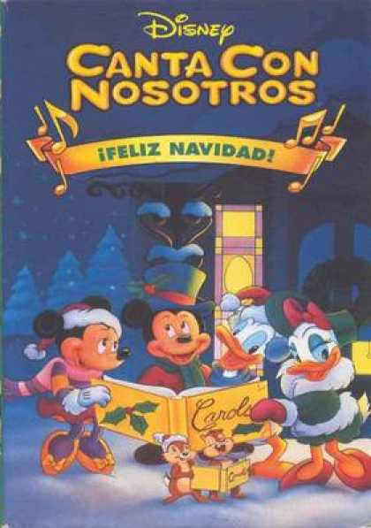 Spanish DVDs - Singing With Ours Happy Christmas