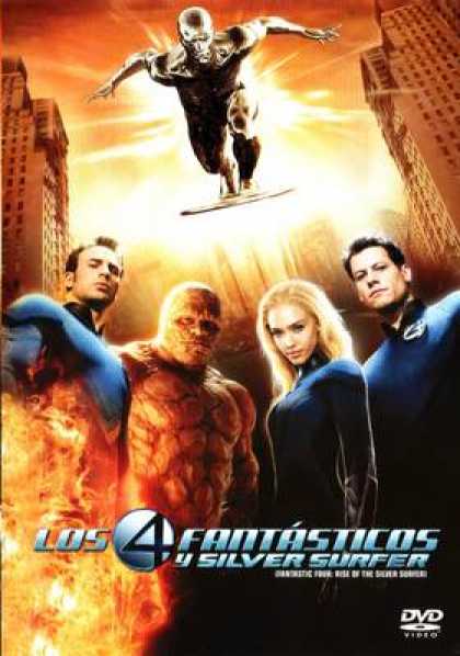 Spanish DVDs - Fantastic 4 Rise Of The Silver Surfer SPANISH R4