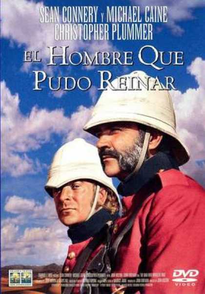 Spanish DVDs - The Man Who Would Be King