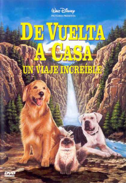 Spanish DVDs - Homeward Bound The Incredible Journey