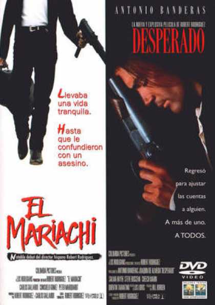 Spanish DVDs - Desperado And El Mariachi