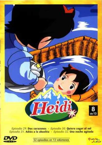 Spanish DVDs - Heidi The Collection Vol 8