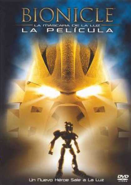Spanish DVDs - Bionicle The Film