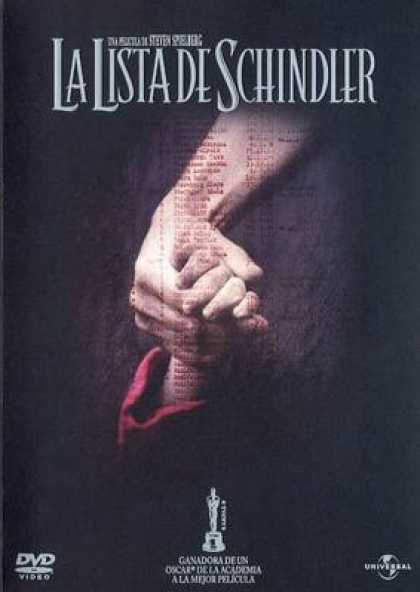 Spanish DVDs - Schindler's List