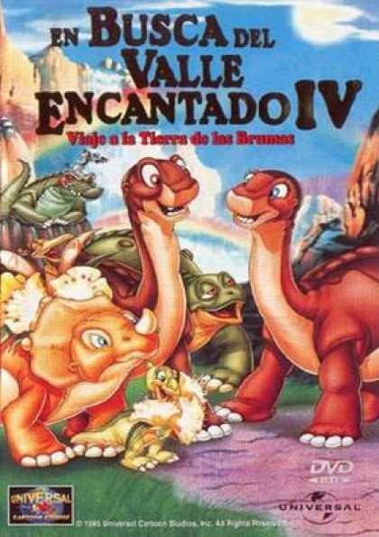 Spanish DVDs - The Land Before Time 4