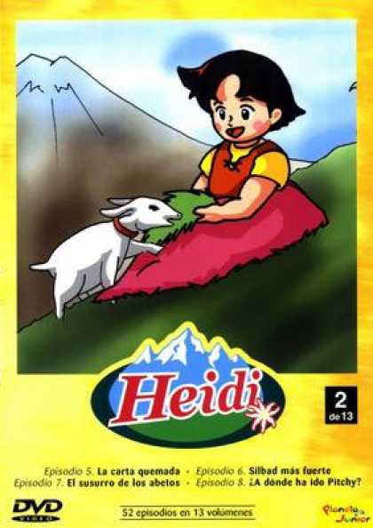 Spanish DVDs - Heidi The Collection Vol 2