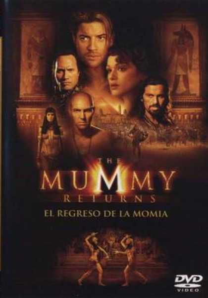 Spanish DVDs - The Mummy Returns