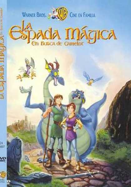 Spanish DVDs - The Quest For Camelot