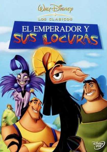 Spanish DVDs - The Emperiors New Groove
