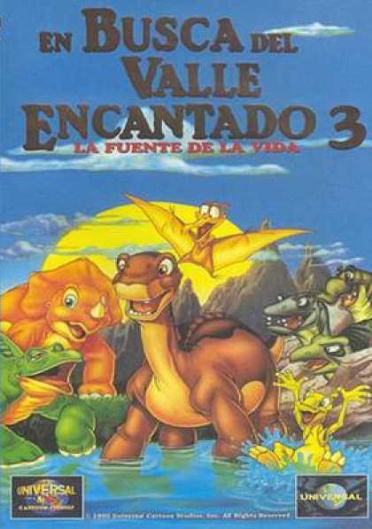 Spanish DVDs - The Land Before Time 3